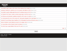 Tablet Screenshot of fightinginsider.com
